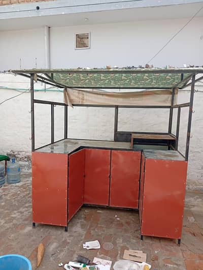 fast food counter
