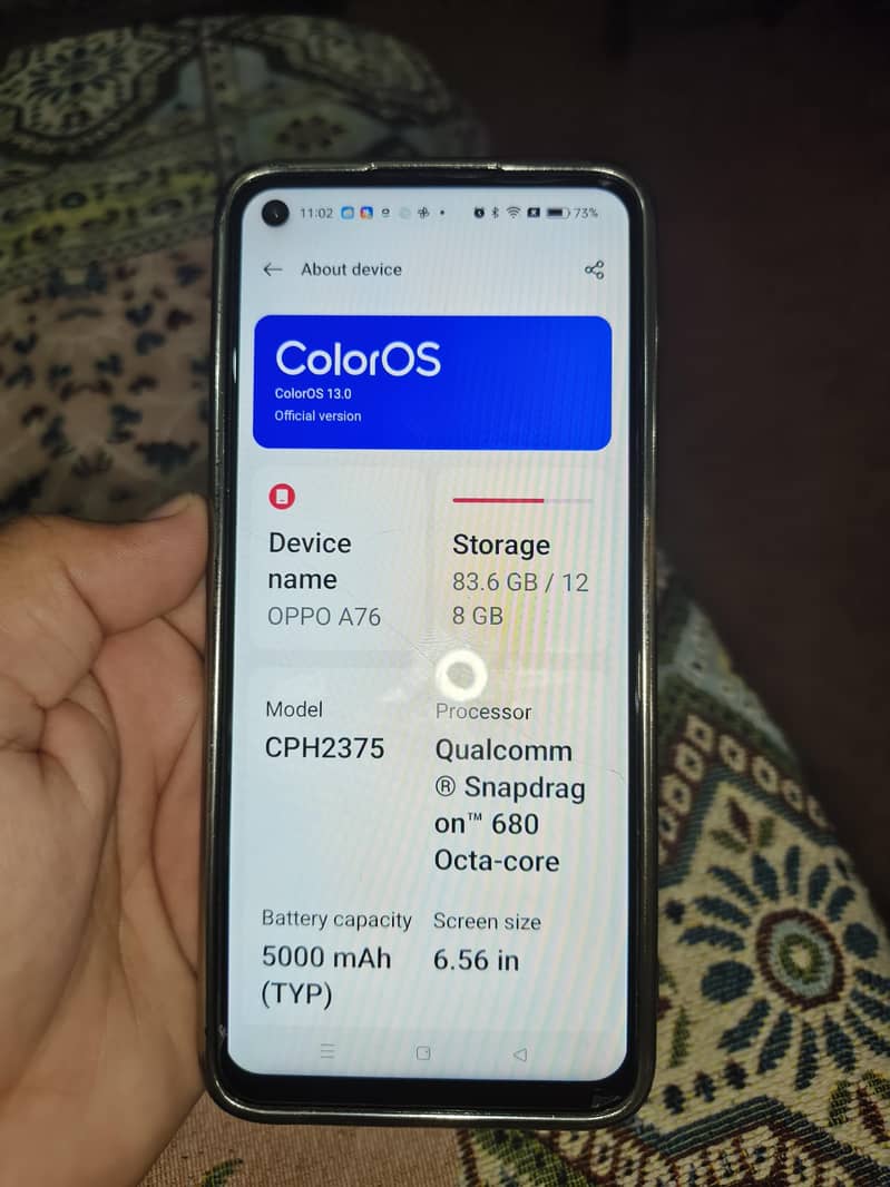 OPPO A76 1