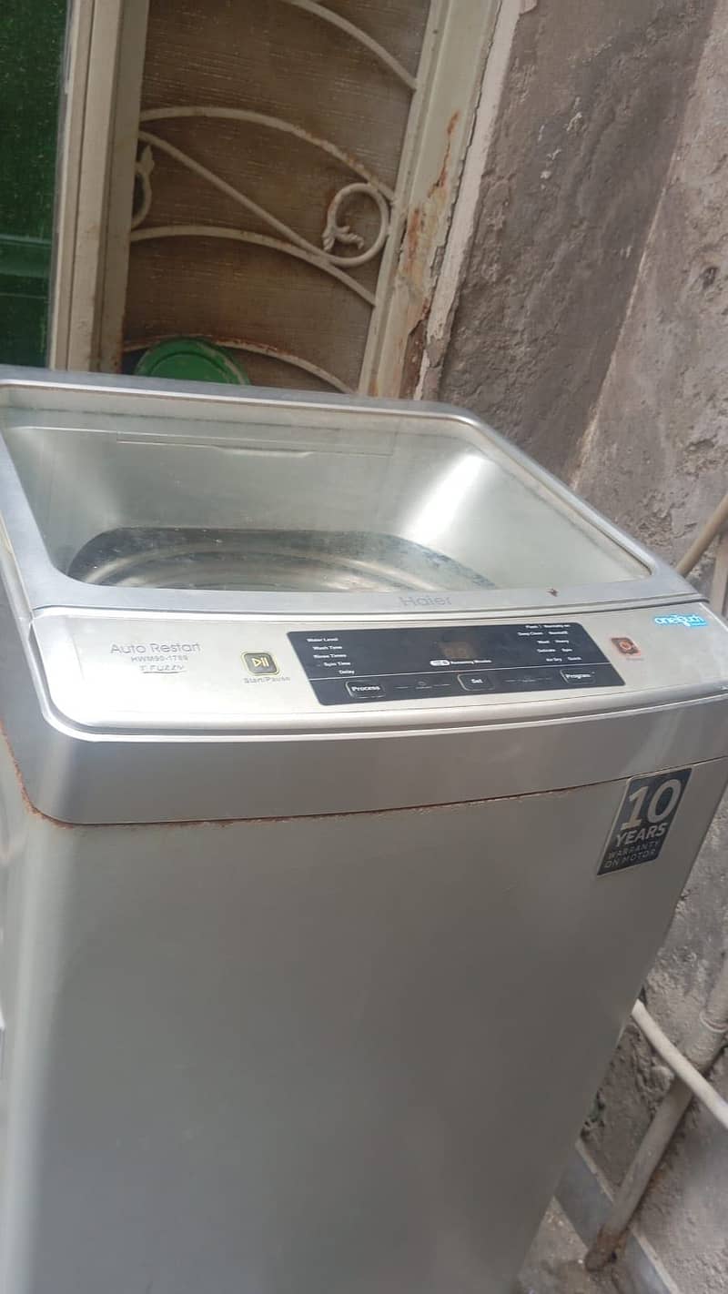 Haier 10 kg automatic machine 1
