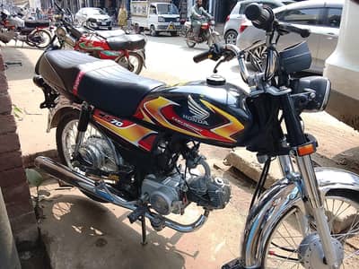 Honda CD-70cc Black All okay ha
