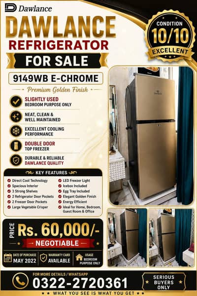 Dawlance refrigerator