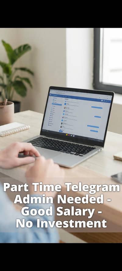 part time telegram admin
