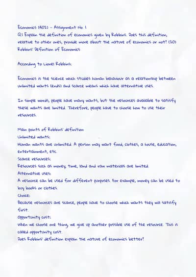 AIOU Assignment Writing & Typing Services