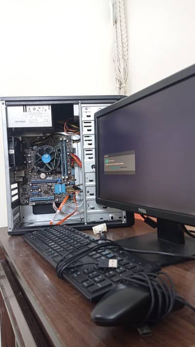 i5 Gaming PC Setup with 8gb ram 160gb SSD 20 inch LCD
