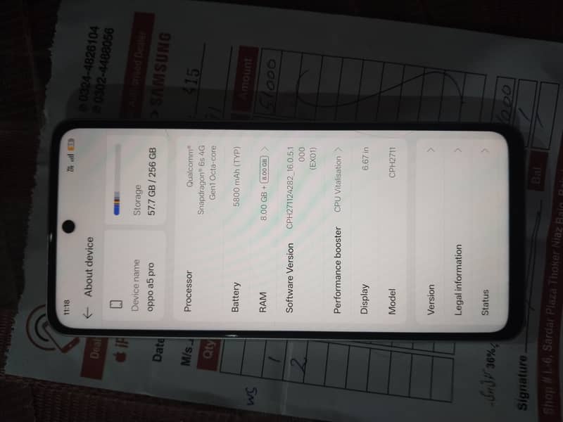 OPPO A12 0