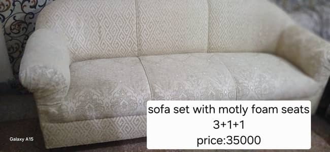 Bed set, Sofa Set, Center Tables, Couch