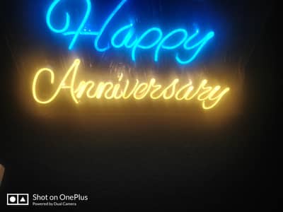 Neon sign for gift