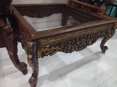 original chinnioti centre or 2 side tables