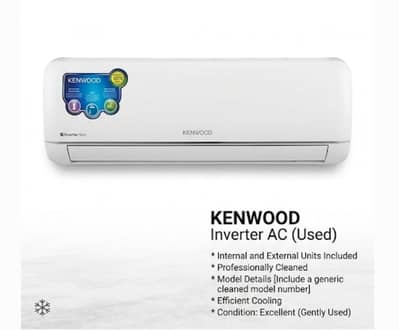 Kenwood Inverter Ac For Sale Excellent Condition