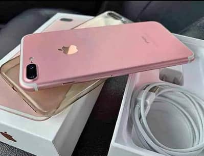 Apple iPhone 7 Plus pta approved with box my WhatsApp 03461262780