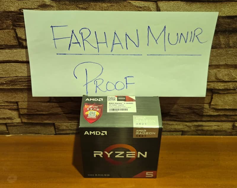 Gaming PC Parts (Processor Ryzen 5 5600g) 0