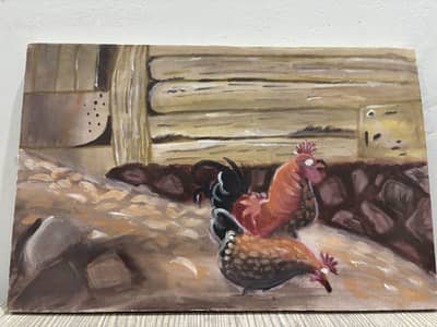 Handmade beautiful painting