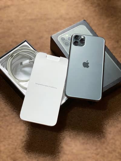 iPhone 11 Pro Max 256GB – Official PTA Approved – Midnight Green