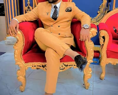 Camel Color Double Press Pent Coat