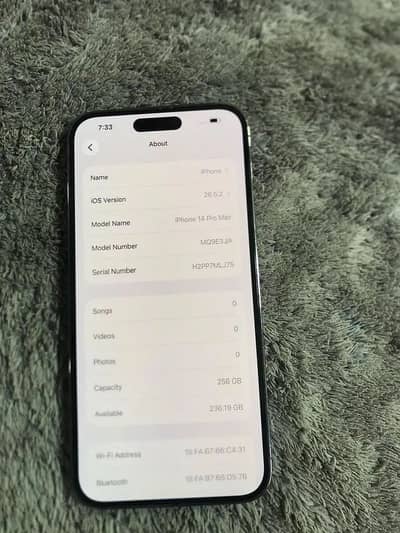 Apple iPhone 14 Pro Max 256GB Factory