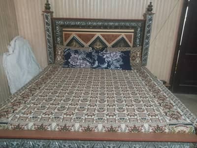 Bed, side tables And Dressing For Sale