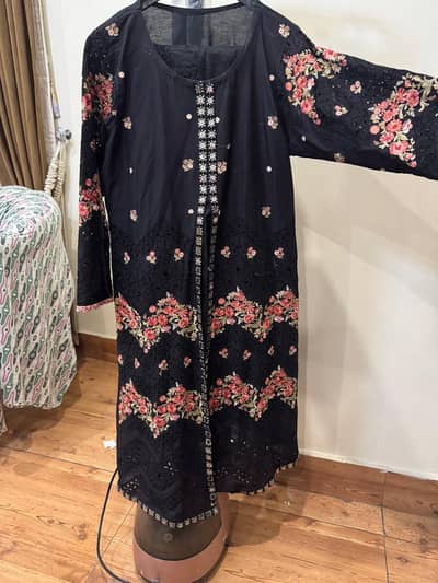 chiken kari  Embroided lawn suit