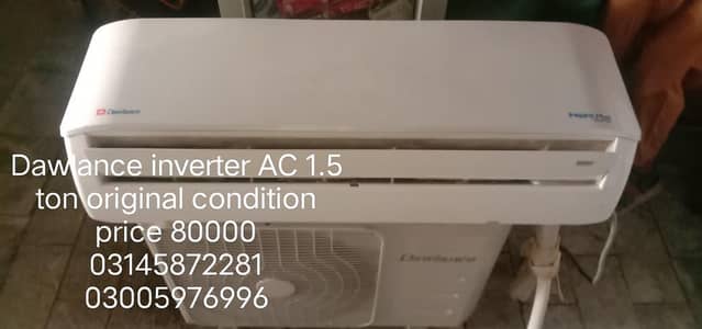 Haier 1.5 Ton inverter ac