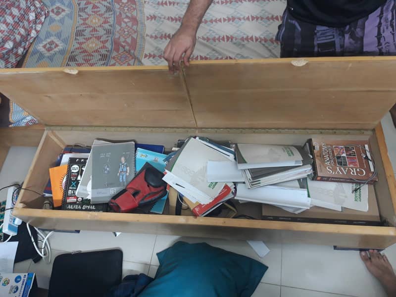 Single Bed Set with Storage and Side-Table 2
