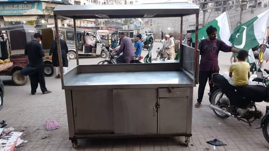 3×6 Steel Counter + 2 Tables for Sale – Strong & Durable