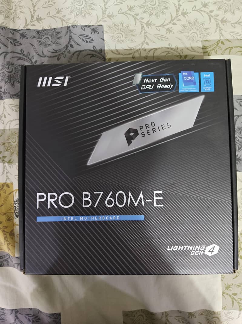 MSI PRO B760M-E (BROKEN) (Read Description) 3