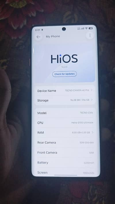 Tecno CAMON 40 Pro