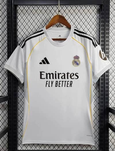 Real Madrid Home Jersey 2025/26
