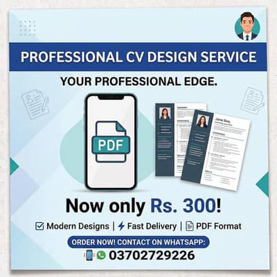  Professional CV / Resume Service – Abhi Banwayen! 