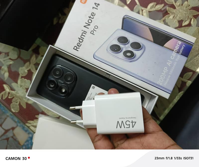 Redmi Note 14 Pro Complete Box 1
