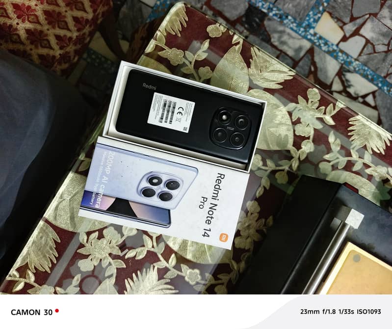 Redmi Note 14 Pro Complete Box 3