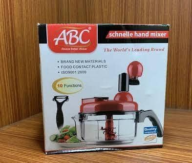 ABC CHOPPER WITH 10 FUNCTIONS