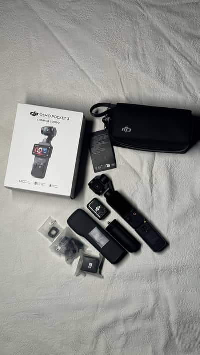 DJI Osmo Pocket 3 Creator Combo - Almost New (Used Once Only)