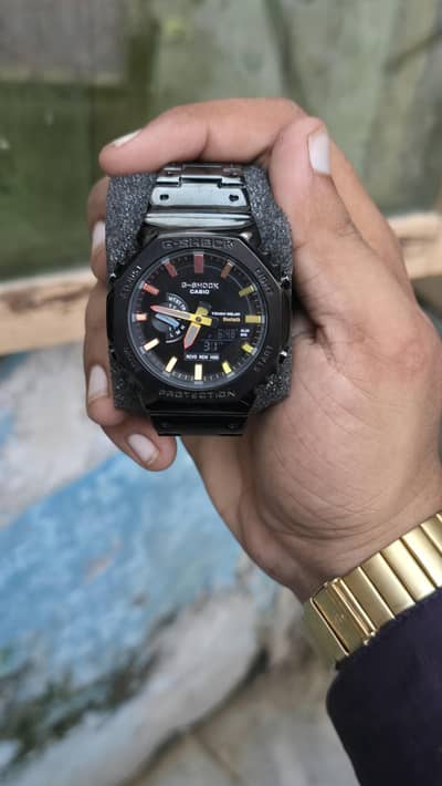 casio g shock watch with box