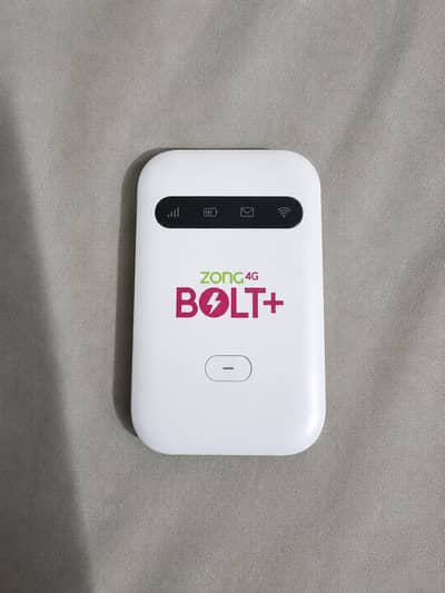 Zong 4G Bolt+ Pocket WiFi Device - Used