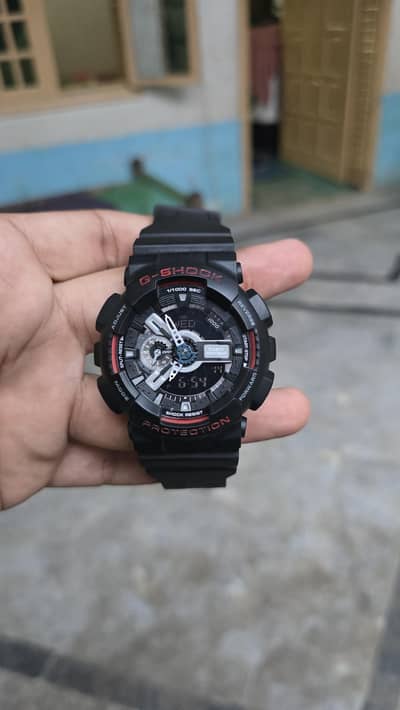 casio g shock watch with box