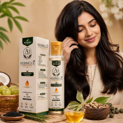 A3 Naturals | Herbal Hair Oil