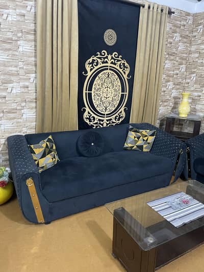 spacious sofa set for sale good condition urgent sale