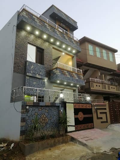5.25 Marla Double Story Brand New House For Sale At Range Road Lane 5 Near Soneri Bank