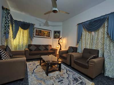 6 Piece Designer Curtains / Parday – 7.6 Feet Height