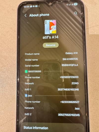 Samsung Mobile A14