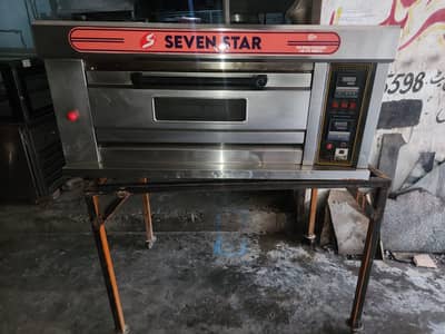 original China 4-larag pizza  oven With stand | Commercial