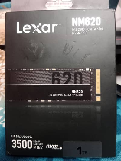 Lexar NM620 1TB NVMe M. 2 SSD NEW