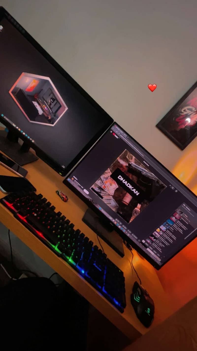 Gaming pc setup 0