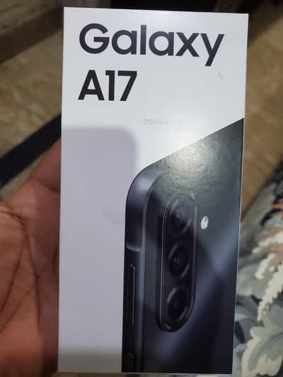 Samsung A17 Box pak non active campny pak