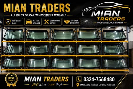 All Car Windscreens Available | Mian Traders | Expert Fitting