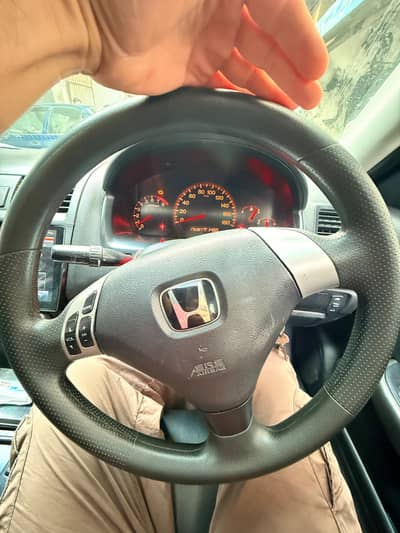CL-9 Steering wheel genuine leather