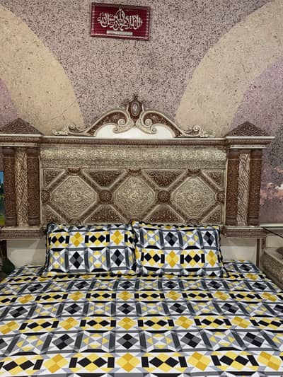 – Bed, Dressing Table, Showcase, Wardrobe