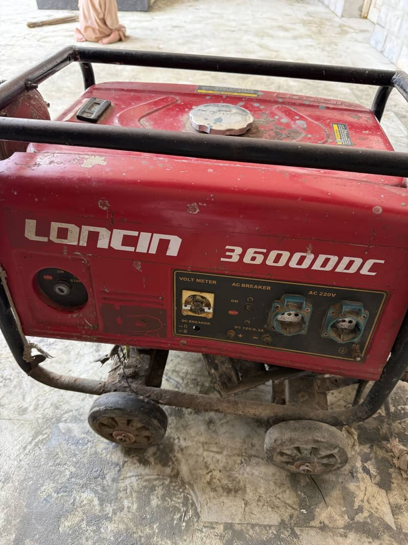 Loncin 3600DDC Generator 2