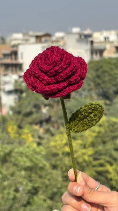 premium crochet flower | handmade | Gifts