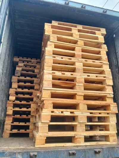 wooden pallets